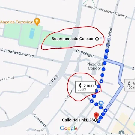 Apartamento Calle Helsinki 23, With 2 Bedrooms , 200 Meters From Locos