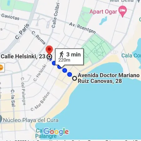 Calle Helsinki 23, With 2 Bedrooms , 200 Meters From Locos Apartment